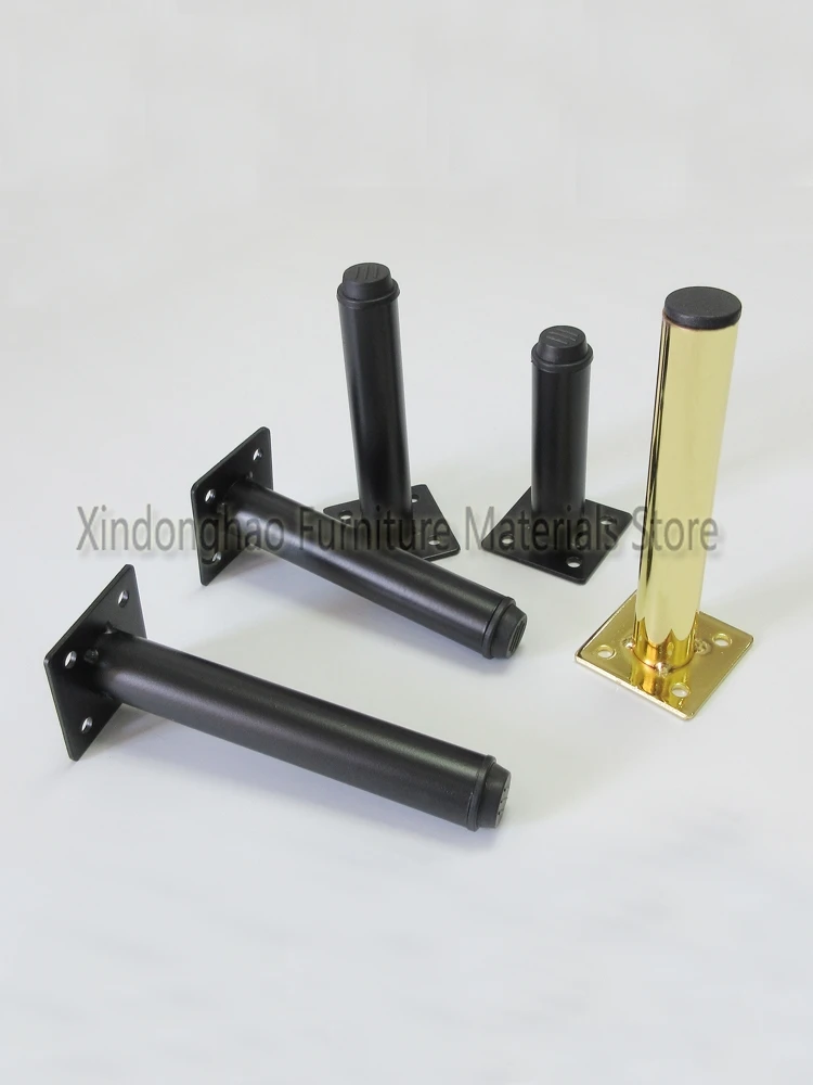 

Black legs for sofa/bed/ bedside table/cupboard/desk/stool/cabinet/chair/and various furniture///Sofa legs/Support foot/8CM/10CM