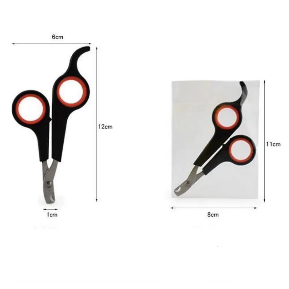 Stainless Steel Pet Nail Clippers Dog Cat Claw Toe Trimmer Clipper Rabbit Toenail Sharp Durable Pet Nail Scissor Grooming Tools