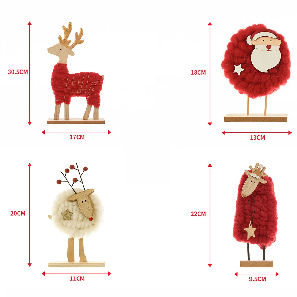 Cute Sheep Felt Ornament Christmas Desktop Ornament Christmas Tree Pendant Personalized Table Handiworks For Home Decoration