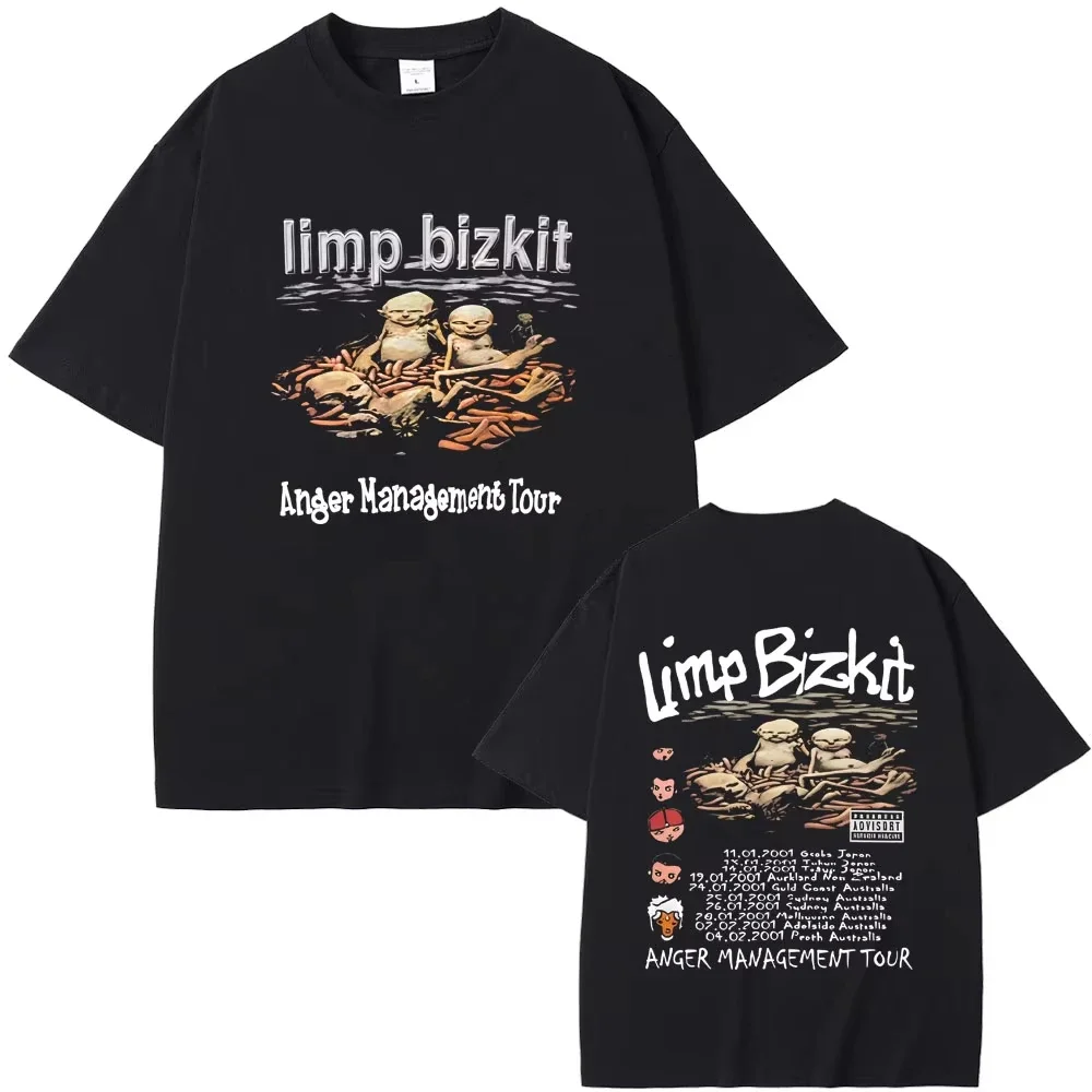 Limp Bizkit Anger Management Tour Graphic T Shirt Tour Tee Back