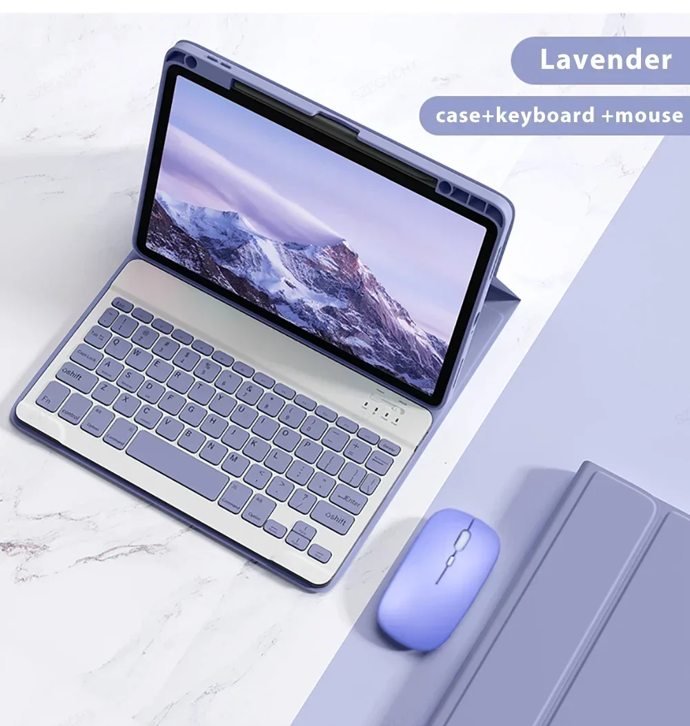 Magic Wireless Keyboard Case with Mouse