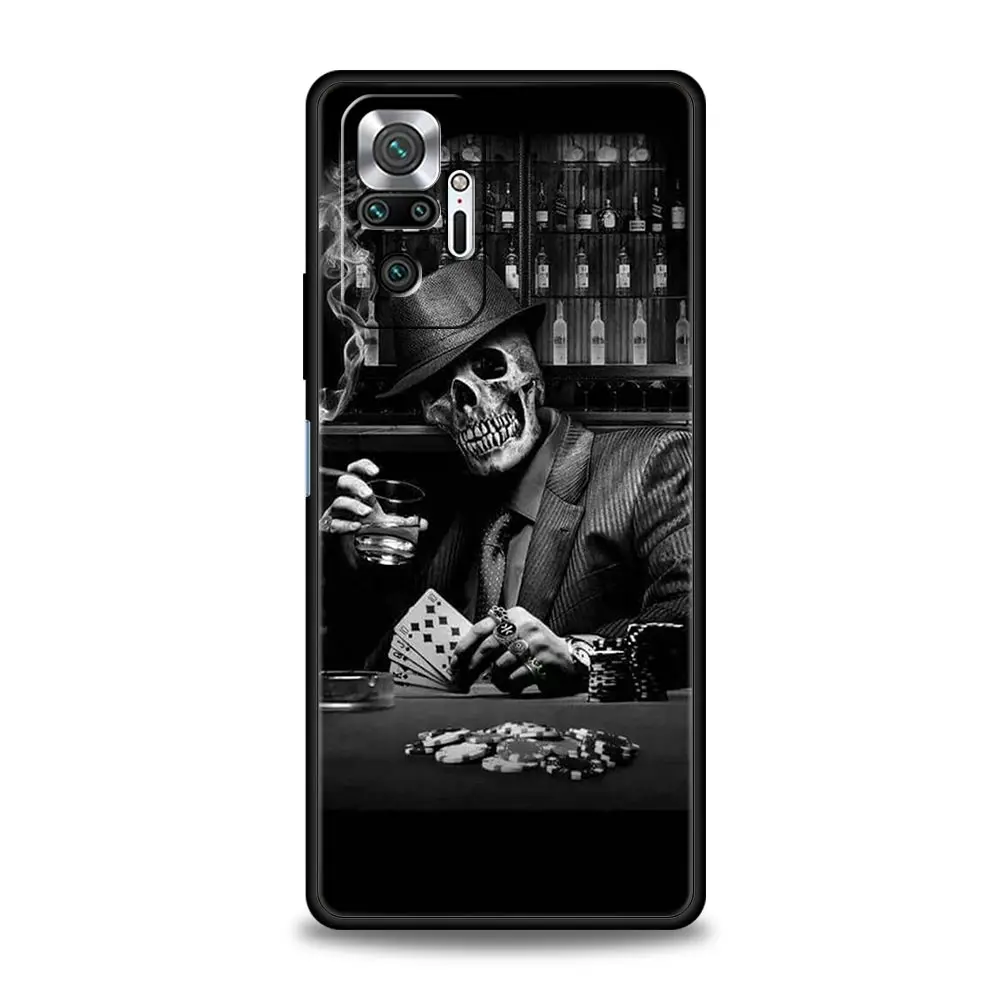 Grim Reaper Skeleton Fashion Phone Case Cover
