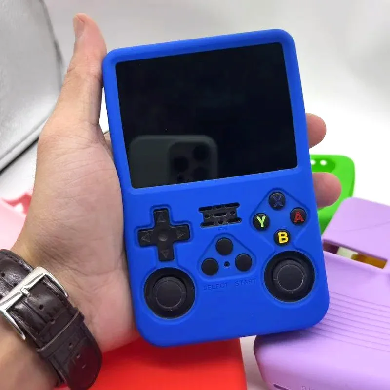 Silicone Protective Case for Handheld Game Console - Drop and Scratch Resistant Shell
