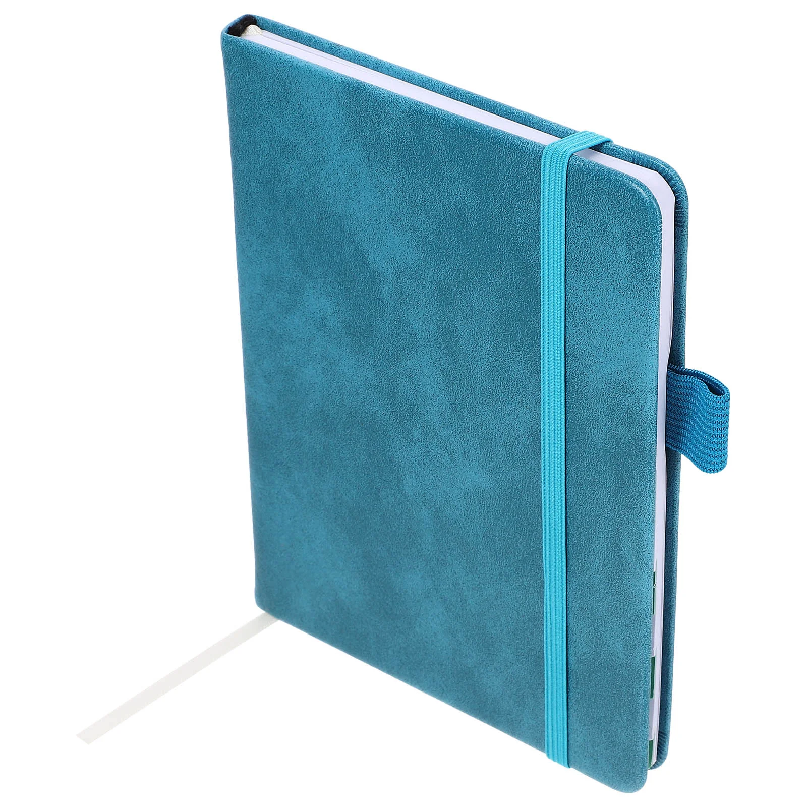 Password Book Address Phone Imitation Index Page with Pen Insert Strap (sky Blue ) Portable Organizer