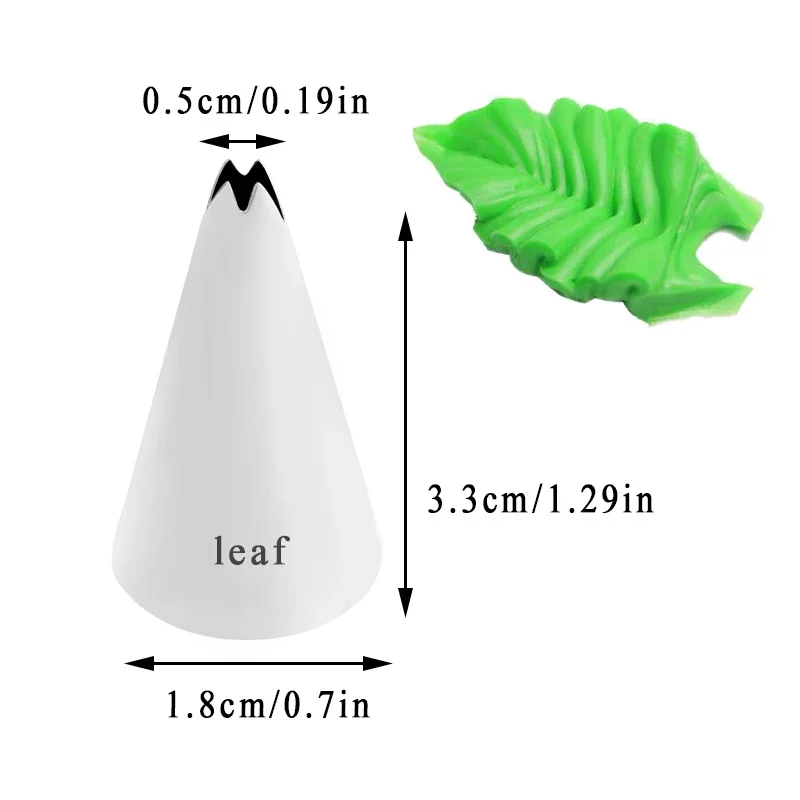 Floral Pastry Nozzles Set for Cake Decorating & Baking