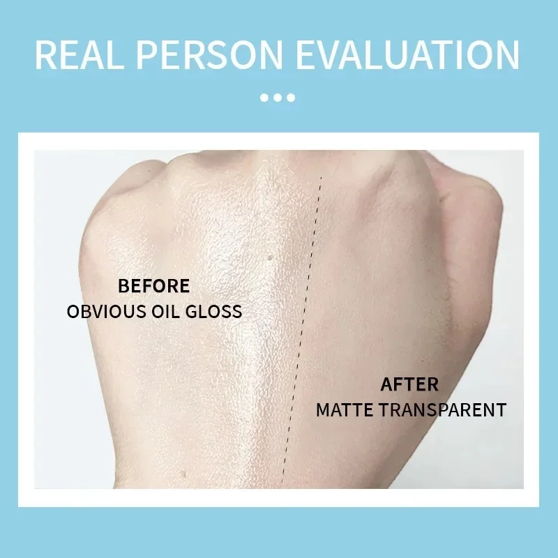 Oil Control Long-lasting Powder with Puff for Makeup Setting Waterproof Wet and Dry Facial Foundation Cosmetics