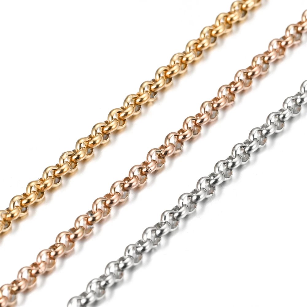 Stainless Steel Chain Worn as Necklace