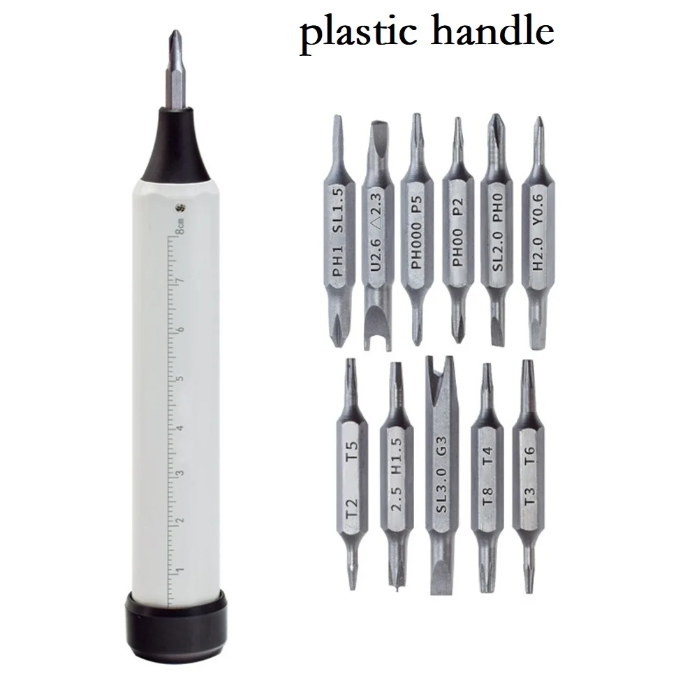 

22 In 1 Precision Magnetic Screwdriver Set Double Tips Plum Blossom U-shaped Y-shaped Dismantling Hand Tool