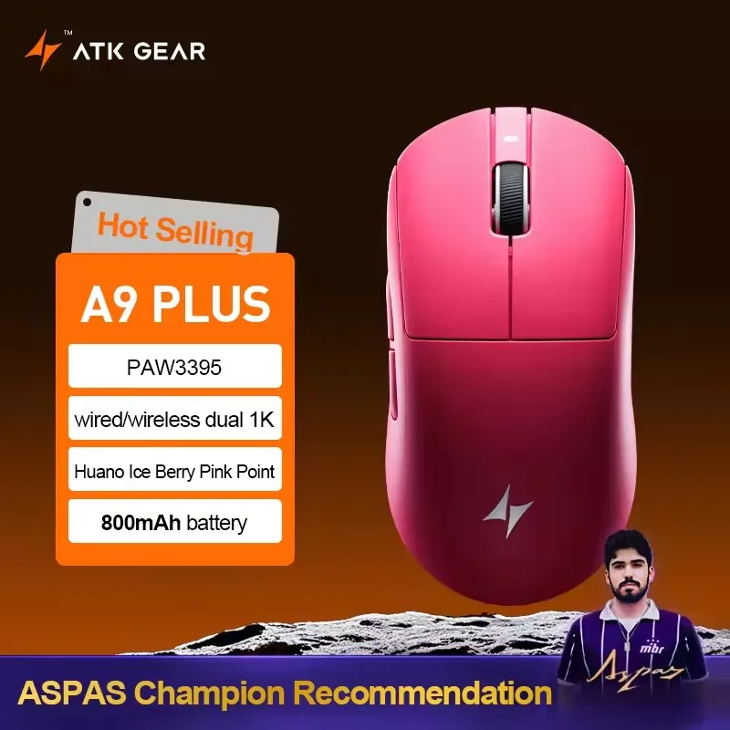 Enhanced Wireless Ultra-Precision Gaming Mouse - Ergonomic Design