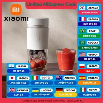 XIAOMI MIJIA Spremiagrumi portatile Tazza 2 Frullatore elettrico per frutta Frullatore per arancia Spremiagrumi da cucina Robot da cucina Crea estrattore di succo domestico 1