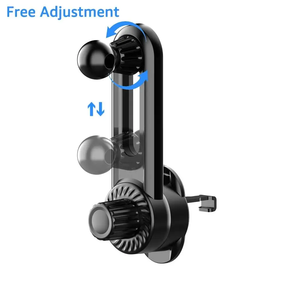 Supporto Universale Per Telefono Auto A Sfiato Rotante 360° - CHUSYYRAY Nero