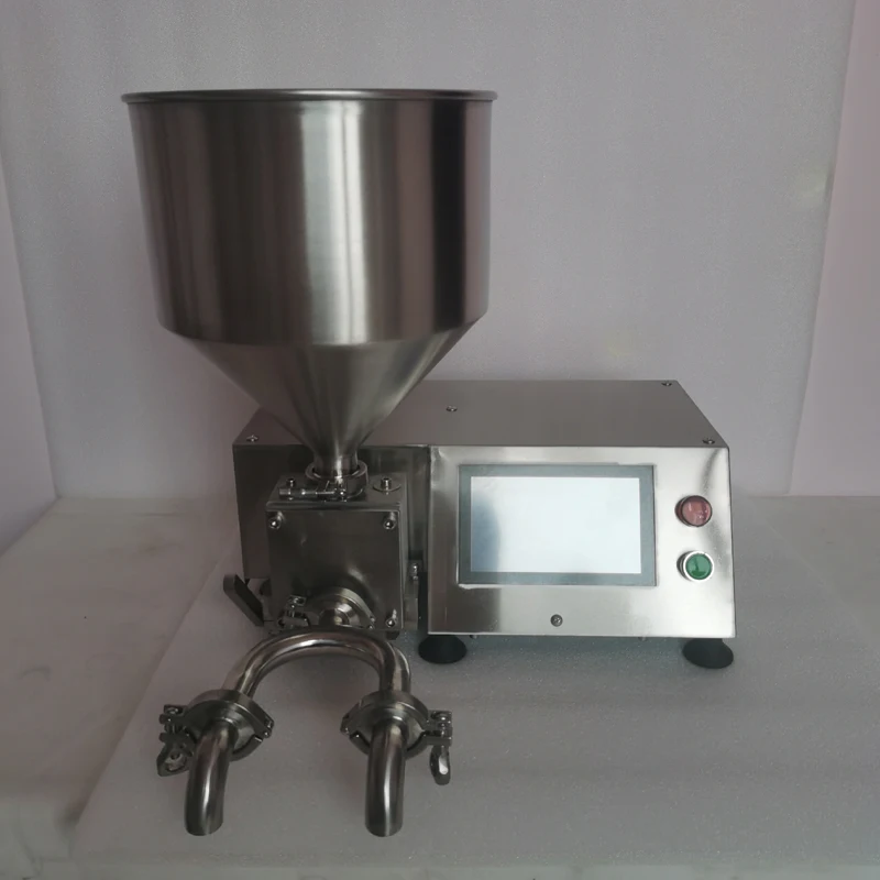 

110v 220v Automatic Cream quantitative injection machine Chocolate Cream Puff Filling Machine Cake Cream bread Injecting Maker