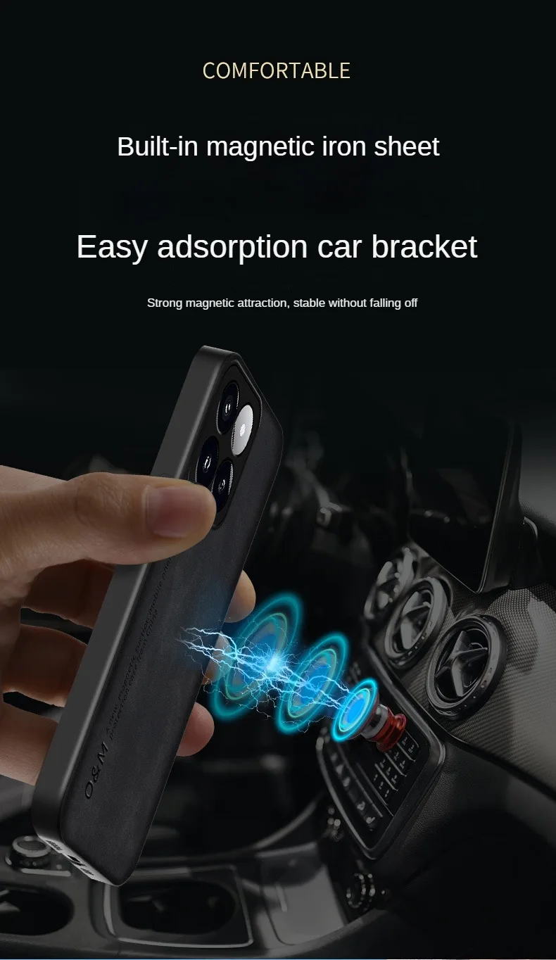 حافظة مقاومة للصدمات لهاتف Xiaomi 14T / Xiaomi 14T Pro غطاء حماية مدمج بحامل سيارة شفط مغناطيسي Coque Funda Capa