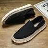 Fashion Breathable Slip-on Cloth Shoes Men Loafers Summer Slippers Lazy Shoes Size 39-44 2
