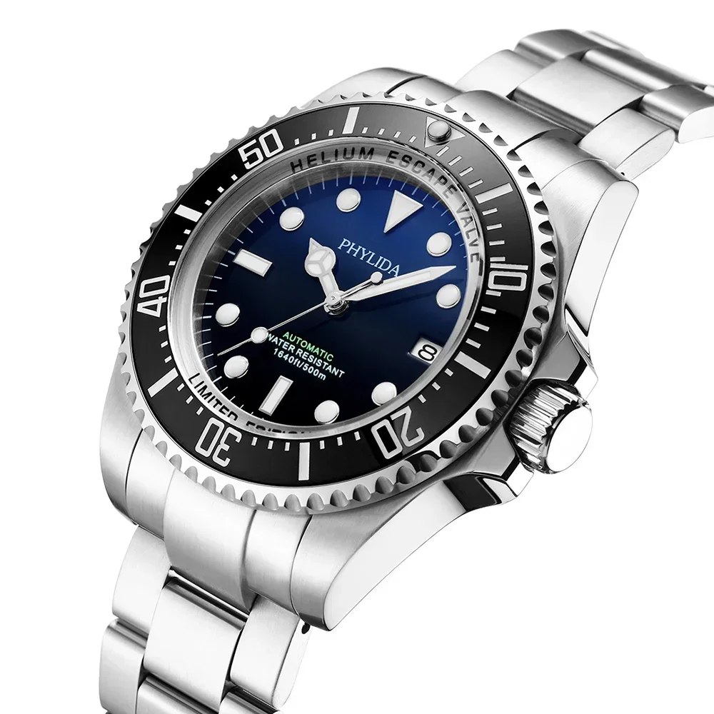 【稼働品】PHYLIDA ピリダ　オートマチック自動巻き　メンズ腕時計 稼働品】PHYLIDA ピリダ オートマチック自動巻き メンズ腕時計