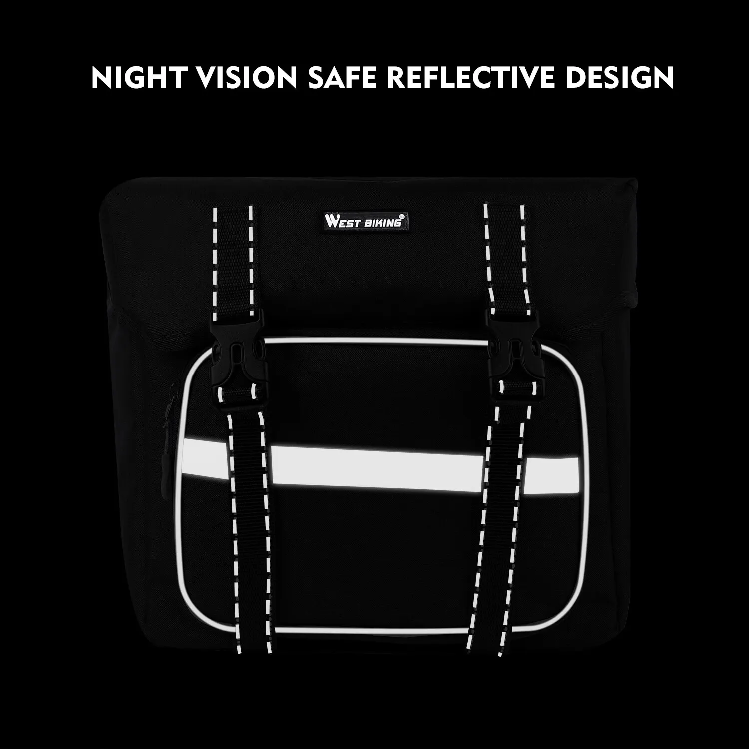 Bicycle Rear Seat Bag 25L Large Capacity Outdoor Luggage Carrier Bags Bike Bag Bicycle Bag Bike Accessory