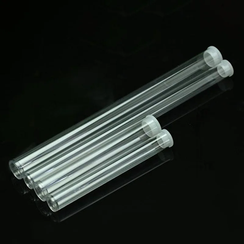 2Pcs Simplicity Transparent Acrylic Incense Tube 5g/10g/20g /30g Incense Sticks Barrel Storage Box Package storage box household storage sets storage sets herb storage container honey storage container medicine storage container