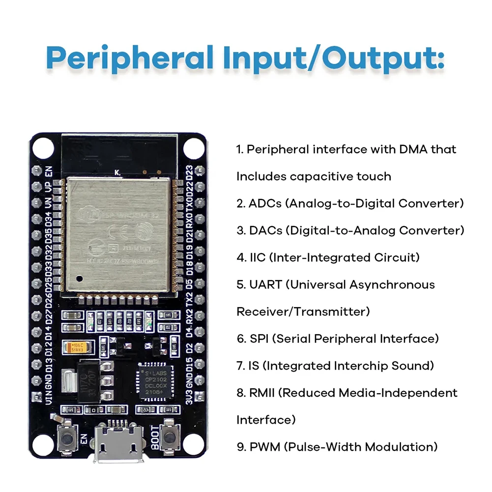 보관함 포함 ESP-32S WIFI 학습 기본 스타터 키트, 아두이노용 0.96 인치 Oled Pir 모션 센서, ESP32 스타터 키트