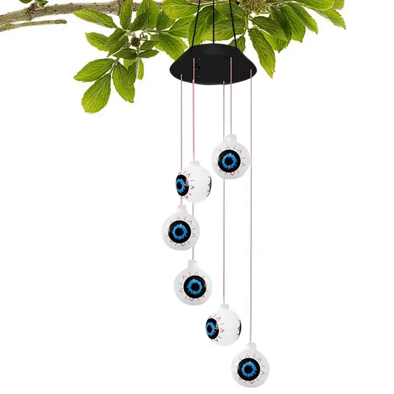 

Eyeball Led Light Solar Windchime Eyeball Led Lights Hangings Windchimes Solar Power Eyeball Wind Chime With Led Lights Window