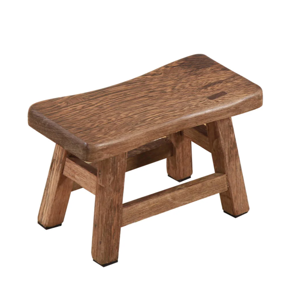 Low Stool Children's Footstool Outdoor for Wooden Bathing Stools