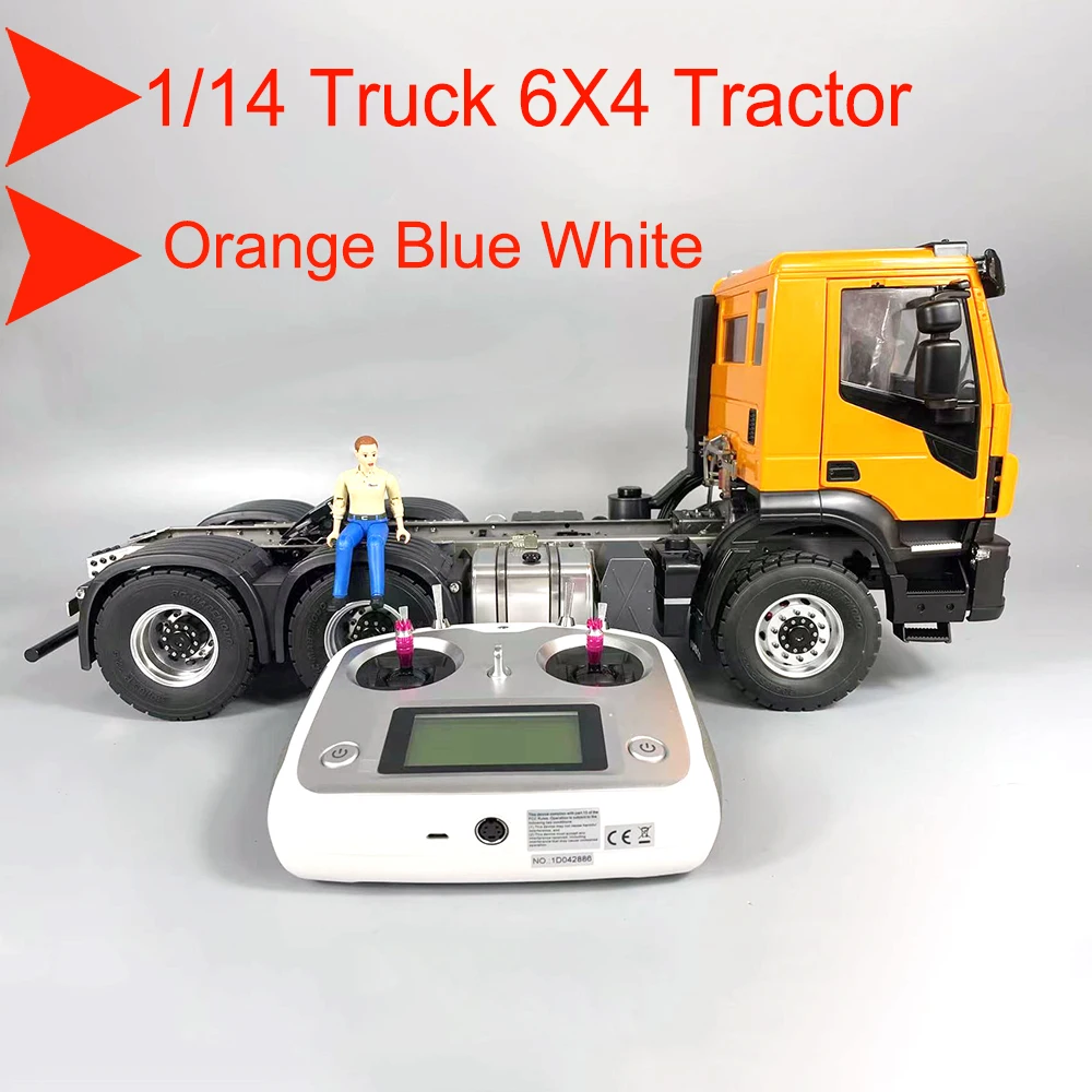 Simulazione 1/14 Camion 6 X4 Trattore Modello Tamiya Trattore Telaio In Metallo Auto Modificata