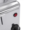 Sweetmile Commercial Bread Maker Machine 1.2 Inch Slot for Breakfast Silver Toaster Home Stainless Steel Bread Baking Machine 5