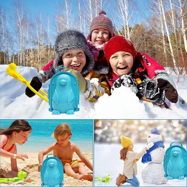 Snow Toys For Kids Outdoor Snowball Maker Toys Outdoor Winter Toys Snow  Molds with Snow Duck