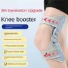 Knee Assistive Device Knee Booster Power Joint Support Knee Pads Non-Slip Knee Support Spring Stabilizer for Climbing 3
