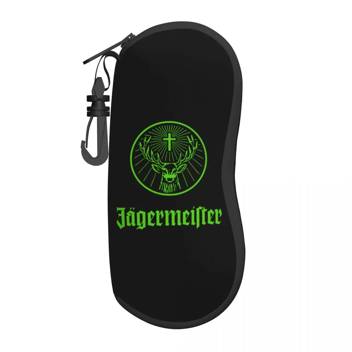 

Custom Jagermeister Glasses Case Portable Shell Eyeglasses Case Sunglasses Box