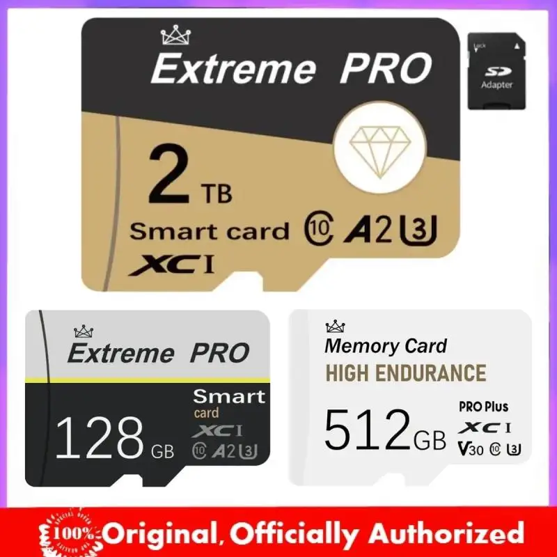 Scheda Di Memoria 2Tb 1Tb U3 4K 128Gb 256Gb Micro Tf Sd Card Ad Alta Velocità 512Gb Micro Tarjeta Sd Per Smartphone Gopro9 Droni