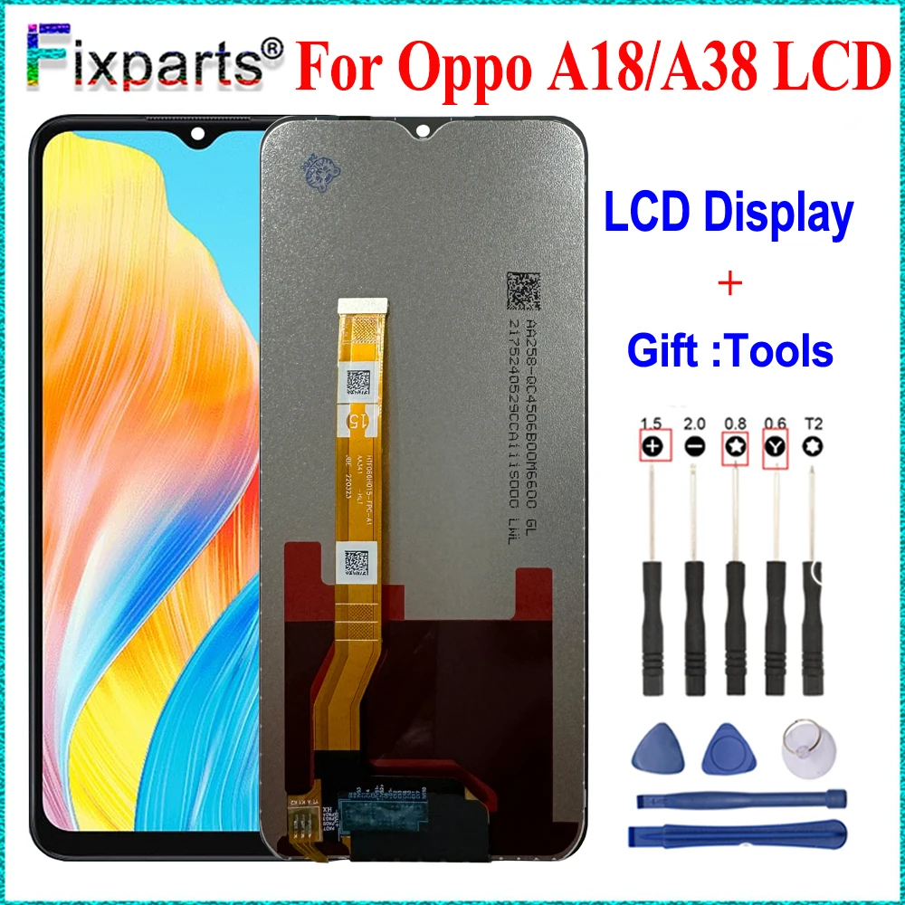6 56 For Oppo A18 CPH2591 LCD Display Touch Screen Digitizer Assembly 6-56-for-oppo-a18-cph2591-lcd-display-touch-screen-digitizer-assembly