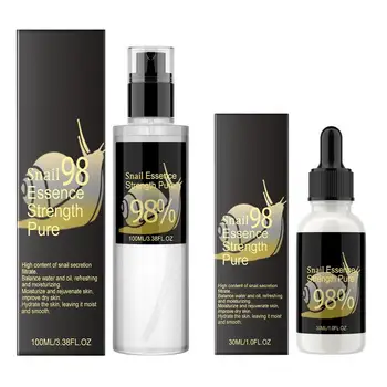 Snail Anti Aging Serum Snail Mucin Essence Advanced Moisturizing Skin Care Pore Shrink Hyaluronic Acid Serum Brighten Essence 1