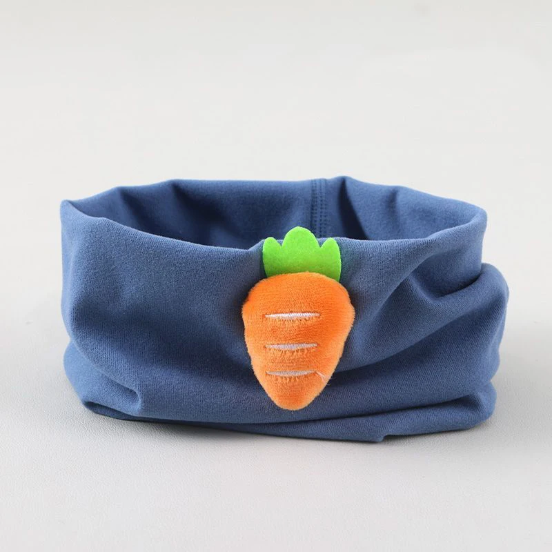 Children's Autumn and Winter Season Thickened Baby Cartoon Scarf Cover Windproof Warm Velvet for Boys and Girls Neck Cover