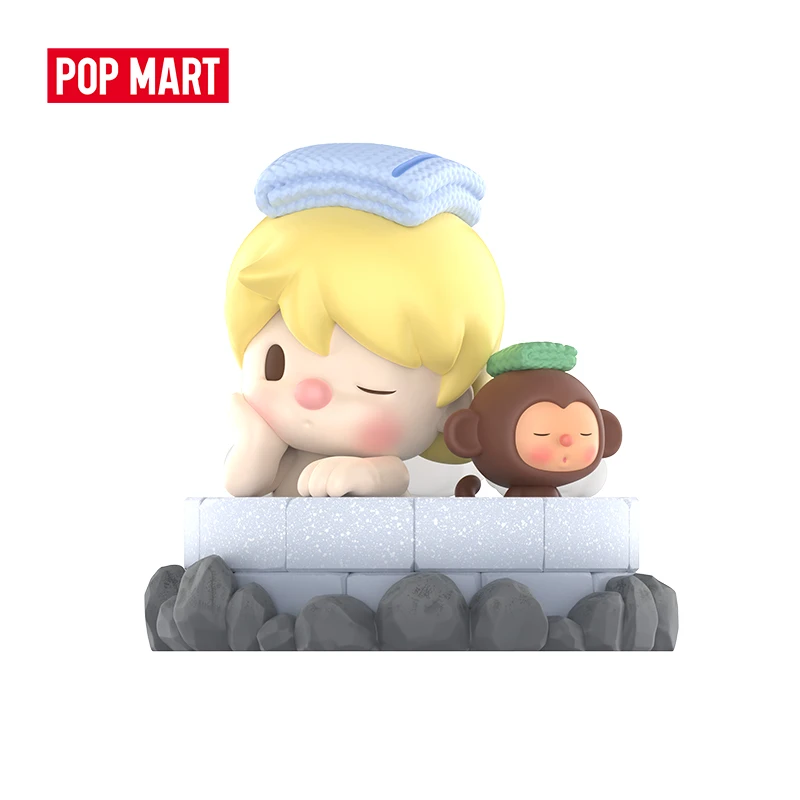 thumbnail image 1 of POP MART Sweet Bean Hot Spring Travel 100% Figure Limited Edition Limited to 2pcs per order, 1 of 4