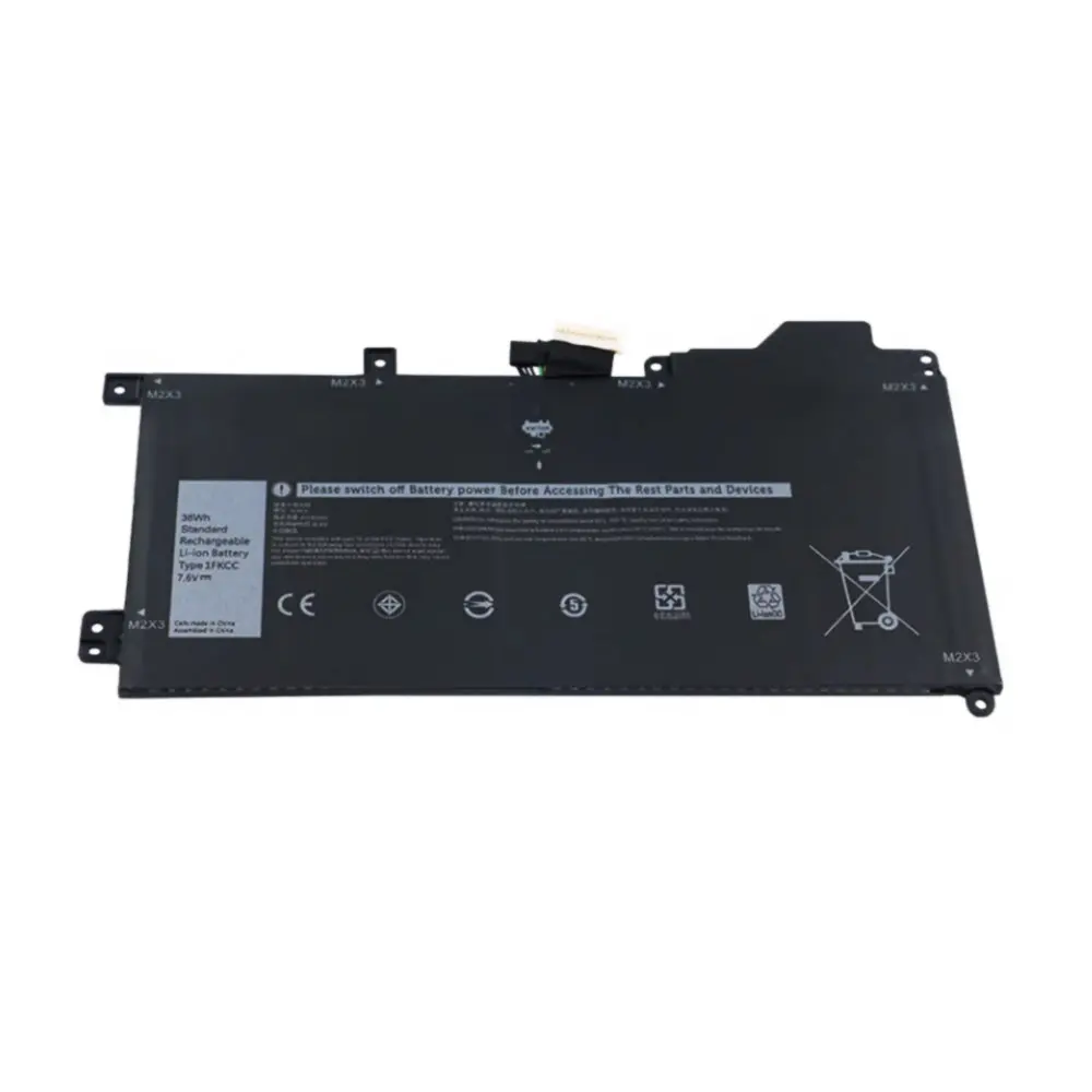 Batería Nueva Para Dell Latitude 7200 2 En 1 Y 7210 2 En 1 - 38Wh, 7.6V, 2 Celdas, Compatible 1FKCC