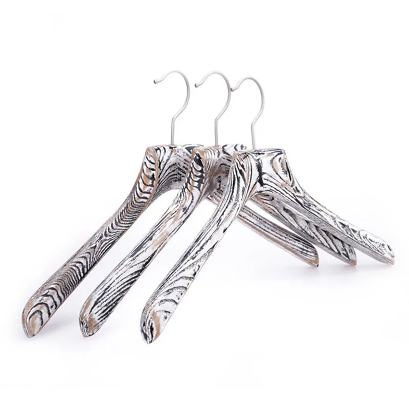 

Креативная Высококачественная Вешалка из ясеня для пальто, деревянная вешалка для деловых костюмов и одежды (5 шт./партия)