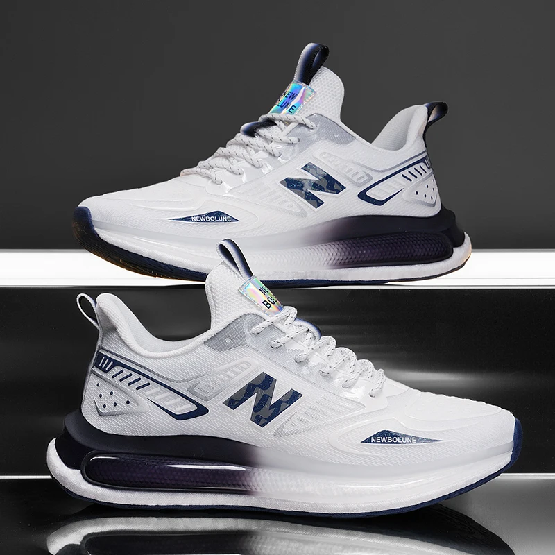 أحذية رياضية للرجال شبكة تنفس مريحة الرياضة في اله...