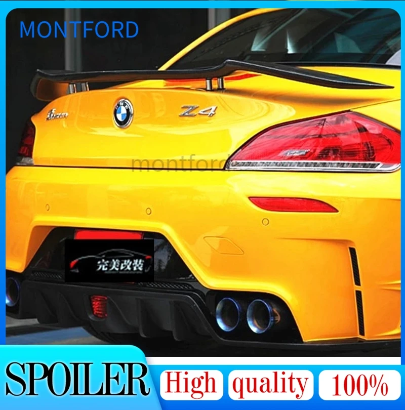

Стайлинг автомобиля для BMW Z4 E89 2009 2010 2011 2012 2013 углеродное волокно задняя крыша багажника губа багажника крыло спойлер