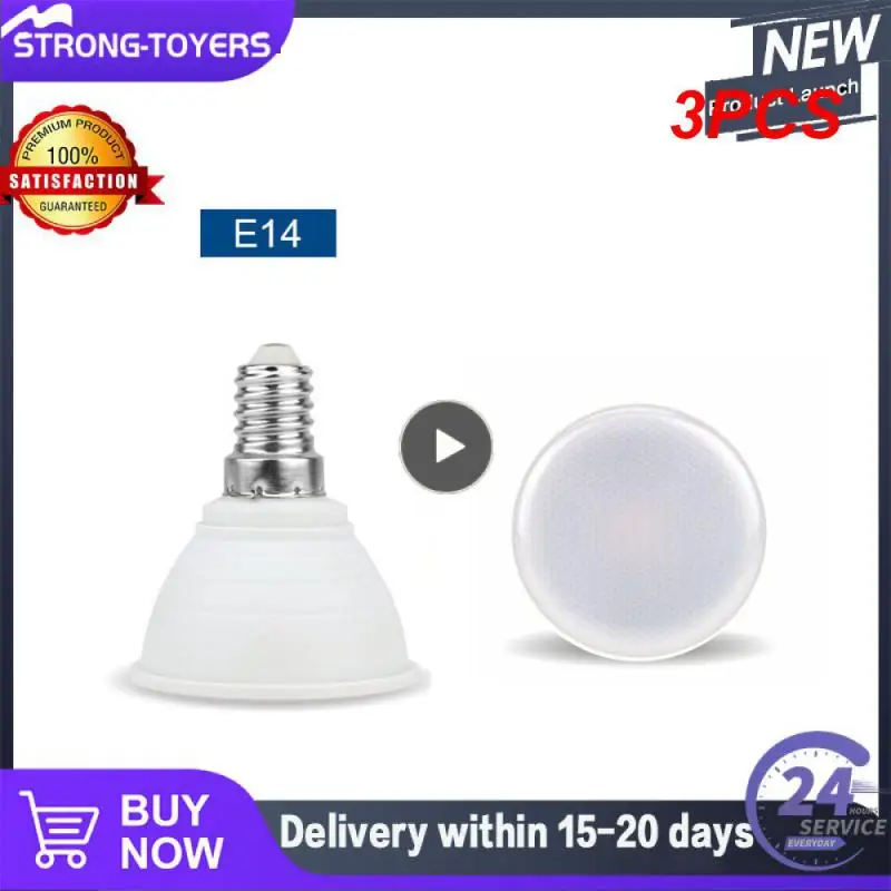 

3PCS Bulb E27 E14 MR16 GU10 GU5.3 Lampada Led 6W 220V 230V 240V 24/120 degree Bombillas LED Lamp Spotlight Lampara LED Spot