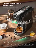 HiBREW 6in1 Capsule Coffee Machine Hot/Cold Multiple Espresso Cafetera Cappuccino Coffee Maker Dolce Gusto Nespresso Powder H1B 2