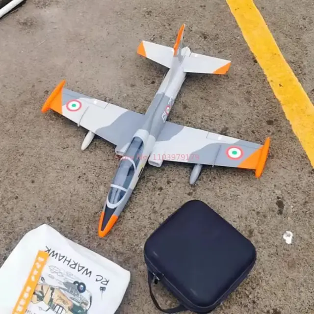 Remote-controlled Aircraft Model Mb339 Ducted Fighter 50mm Ducted Electric Fixed Wing Aircraft Model Rc Plane Toy Gift 6