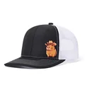 Capybara black white