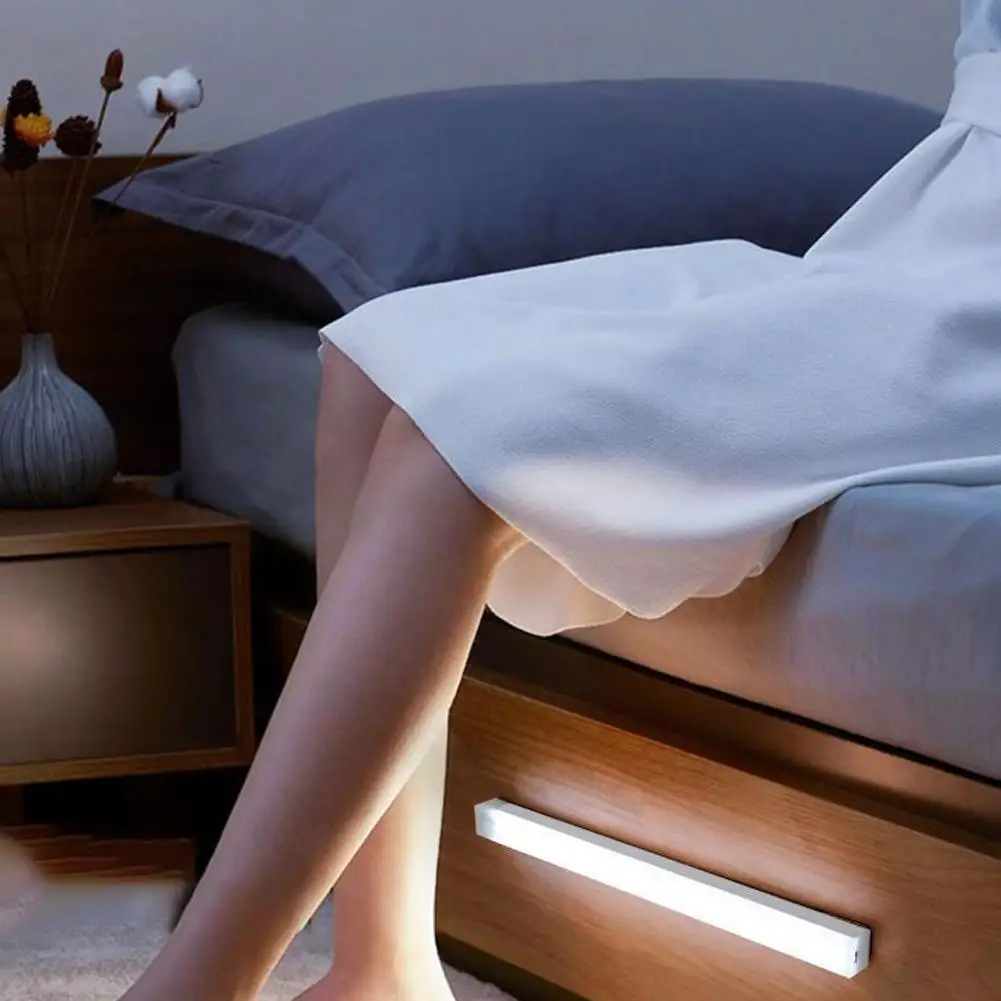 

Led Human Body Induction Smart Wireless Magnetic Night Induction USB Light Lighting Rechargeable Light Night Accessories D1Y0