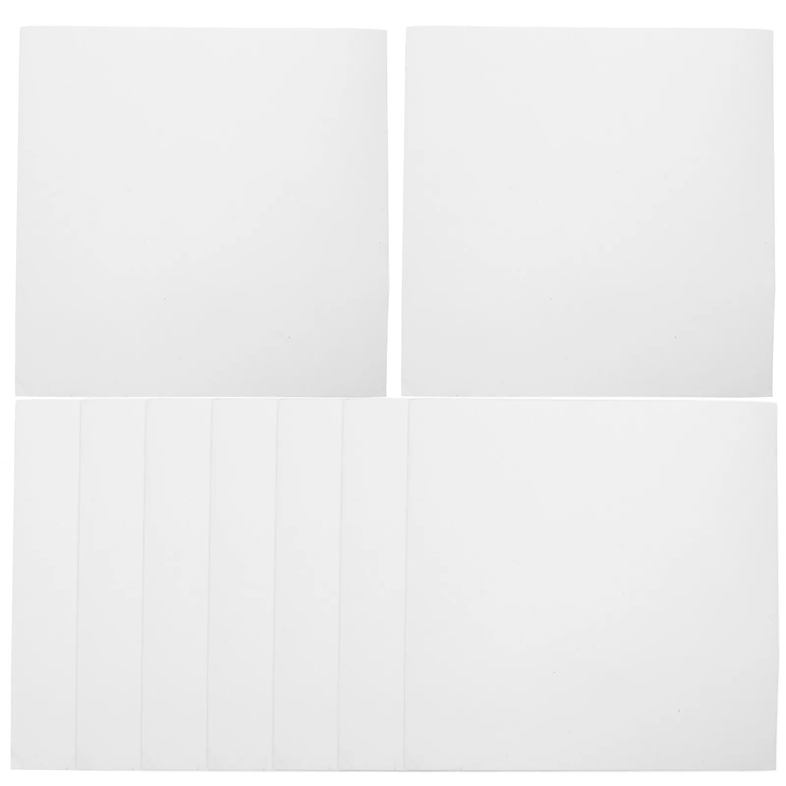 10Pcs 대형 오일 필터 종이 산업 실험실 정량 흡수 시트 화학 생물학 여과 종이