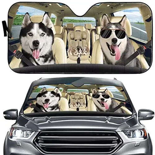 

Автомобильный козырек от солнца Husky, солнцезащитный козырек для собак