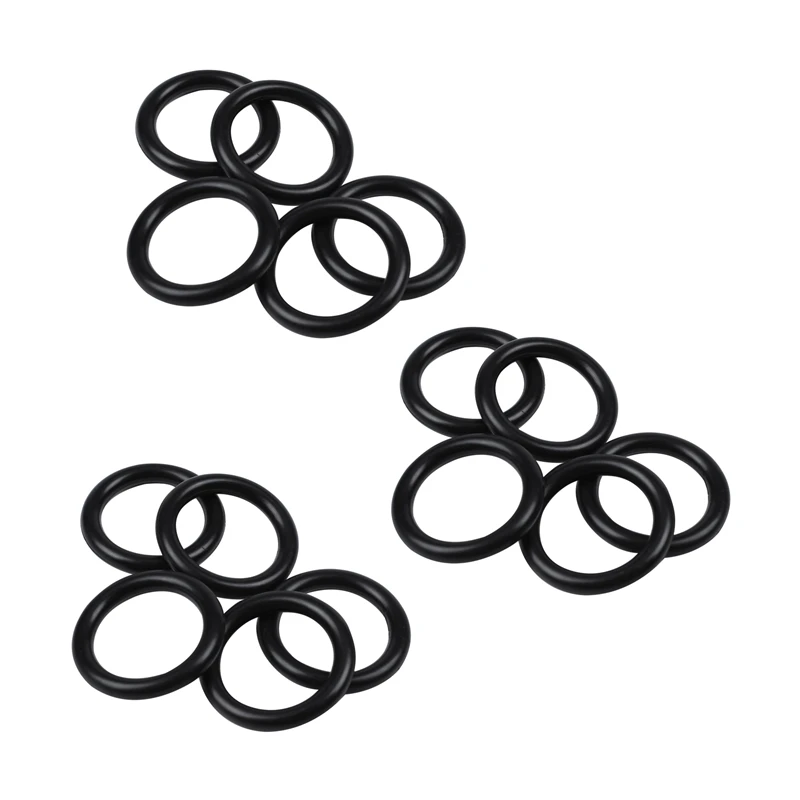 

15 Pieces 35Mm X 5Mm Rubber O Ring Oil Seal Sealing Washer Black