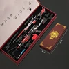 Large Size PUBG Toy Guns AWM Weapon Keychain Metal M249 Model Assemble Alloy Light Key Chain Car Pendant Gifts Toy for Kid 1