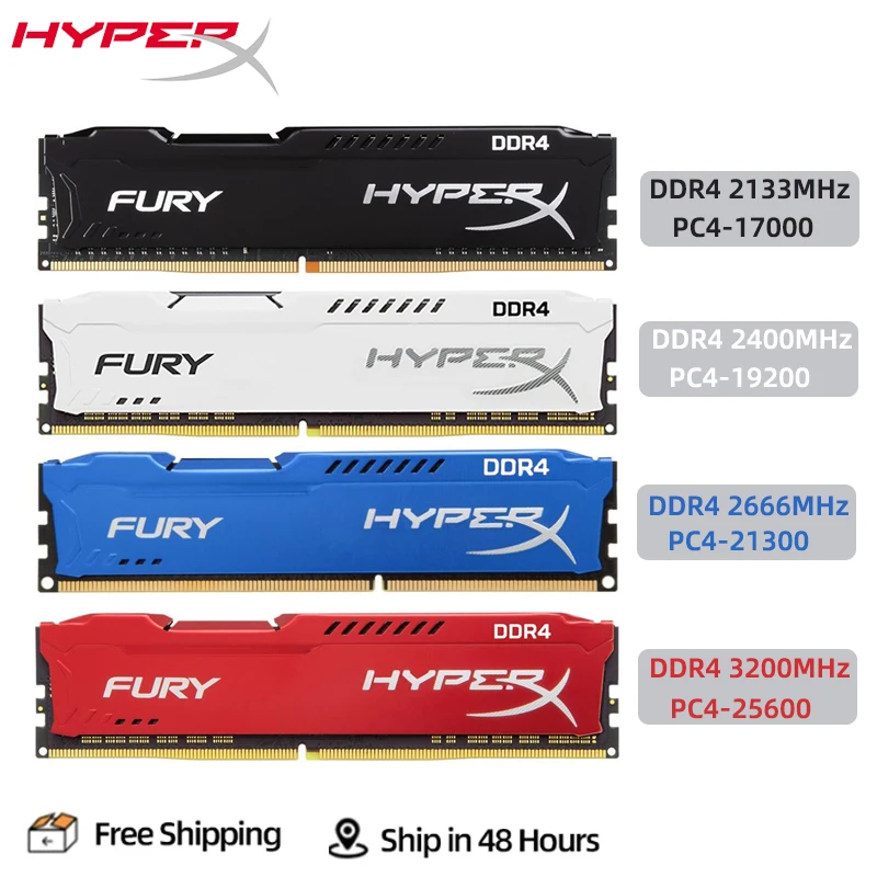 Memoria Ram Fury Beast 8gb Ddr4 3200mhz Negro | Cuotas sin interés