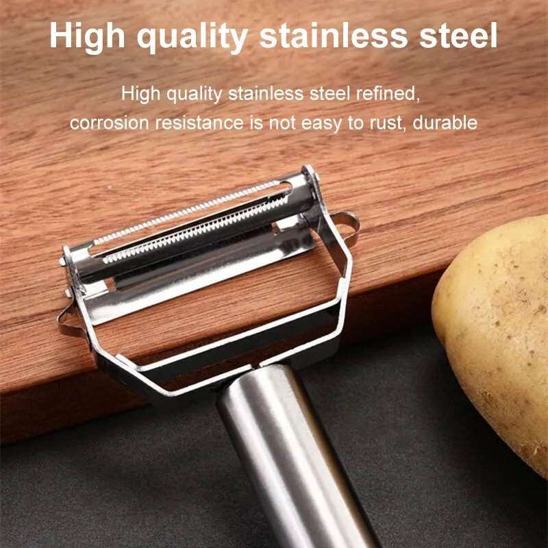 Vegetable Chopper 1PCS Stainless Vegetables Tool Portable Manual Easy Clean With Handle Multi Purpose Home Kitchen Article