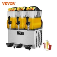 VEVOR 1/2/3 Tanks Commercial Ice-Cool Juice Smoothie Slush Maker Frozen Beverage Cold Drink Dispenser Vending Machine for Home 1